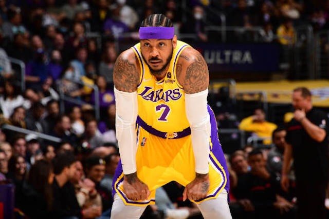 Carmelo Anthony ei täytä mestaruusunelmaa Los Angeles Lakersin kanssa